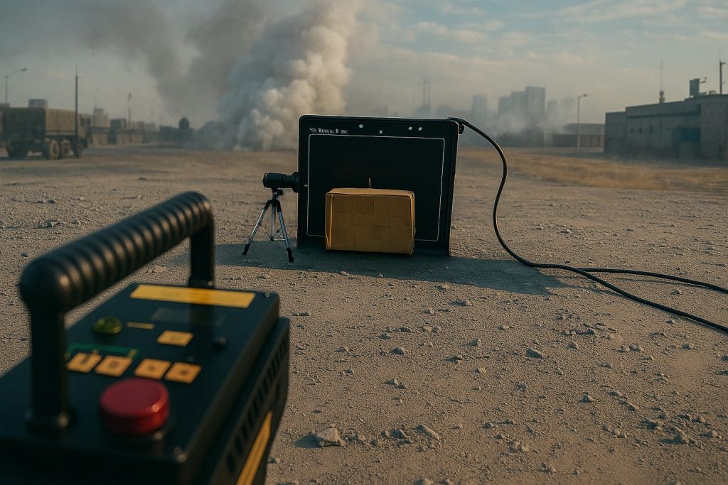 How Reveal works for explosive detection equipment