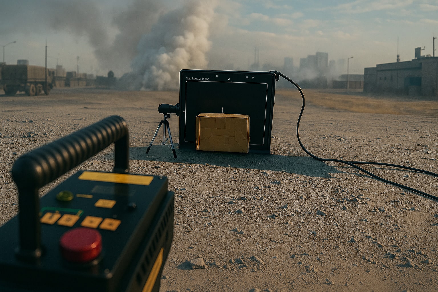How Reveal works for explosive detection equipment